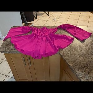 Chic Fuchsia Women's Romper